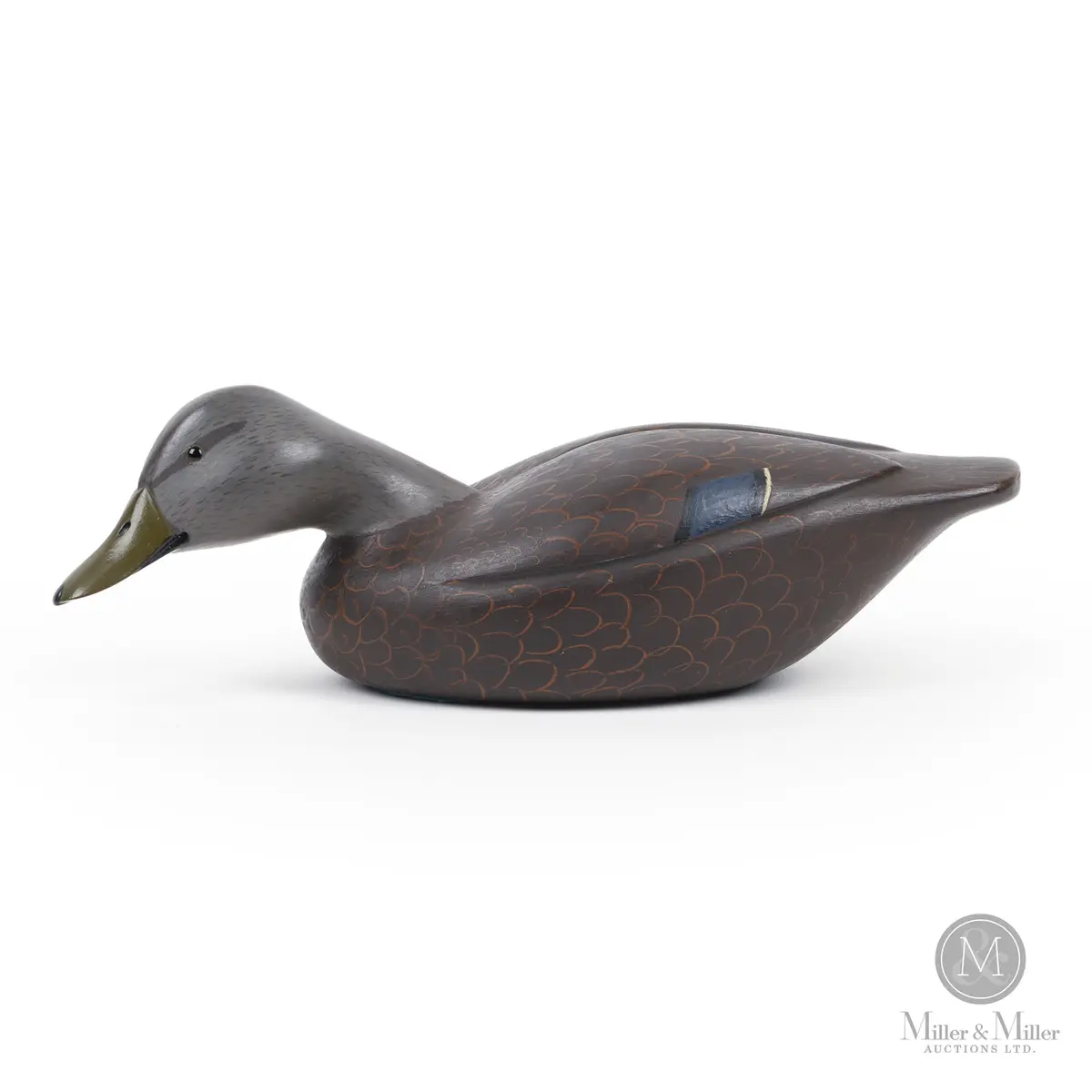 Art Chilton Blackduck Miniature 1/2 Size Decoy
