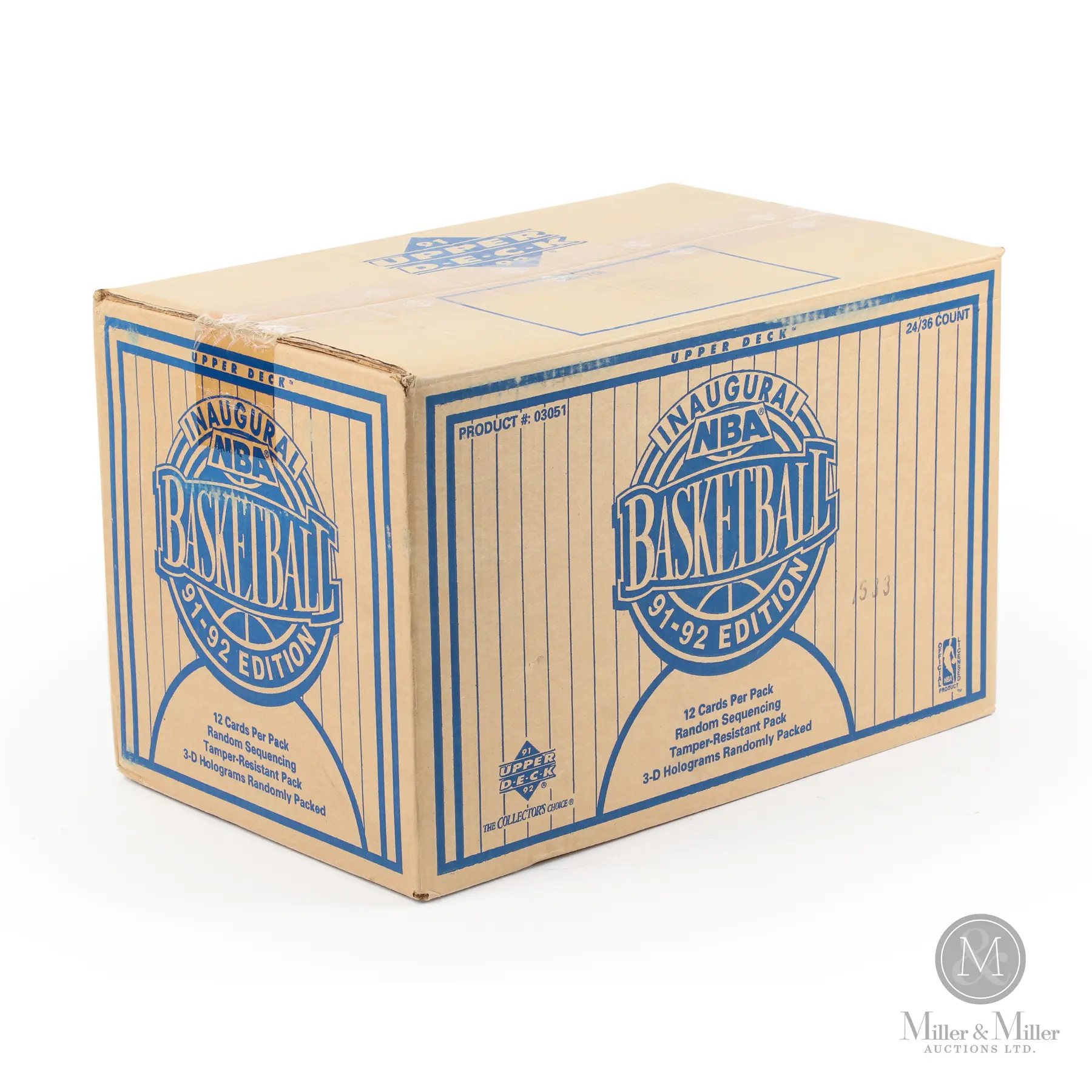 1991 Upper Deck Basketball Sealed Case