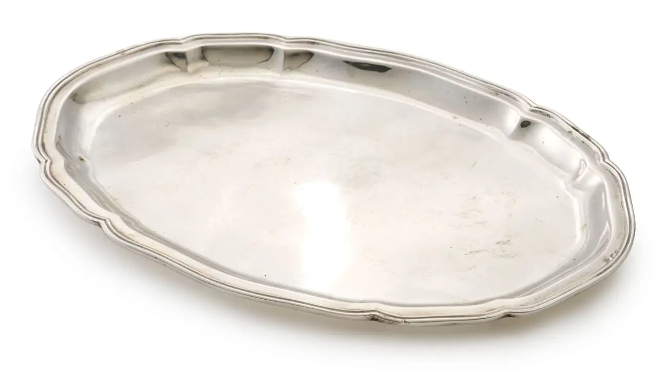An Austrian silver tray, Vienna, .800 standard, 1922-2001