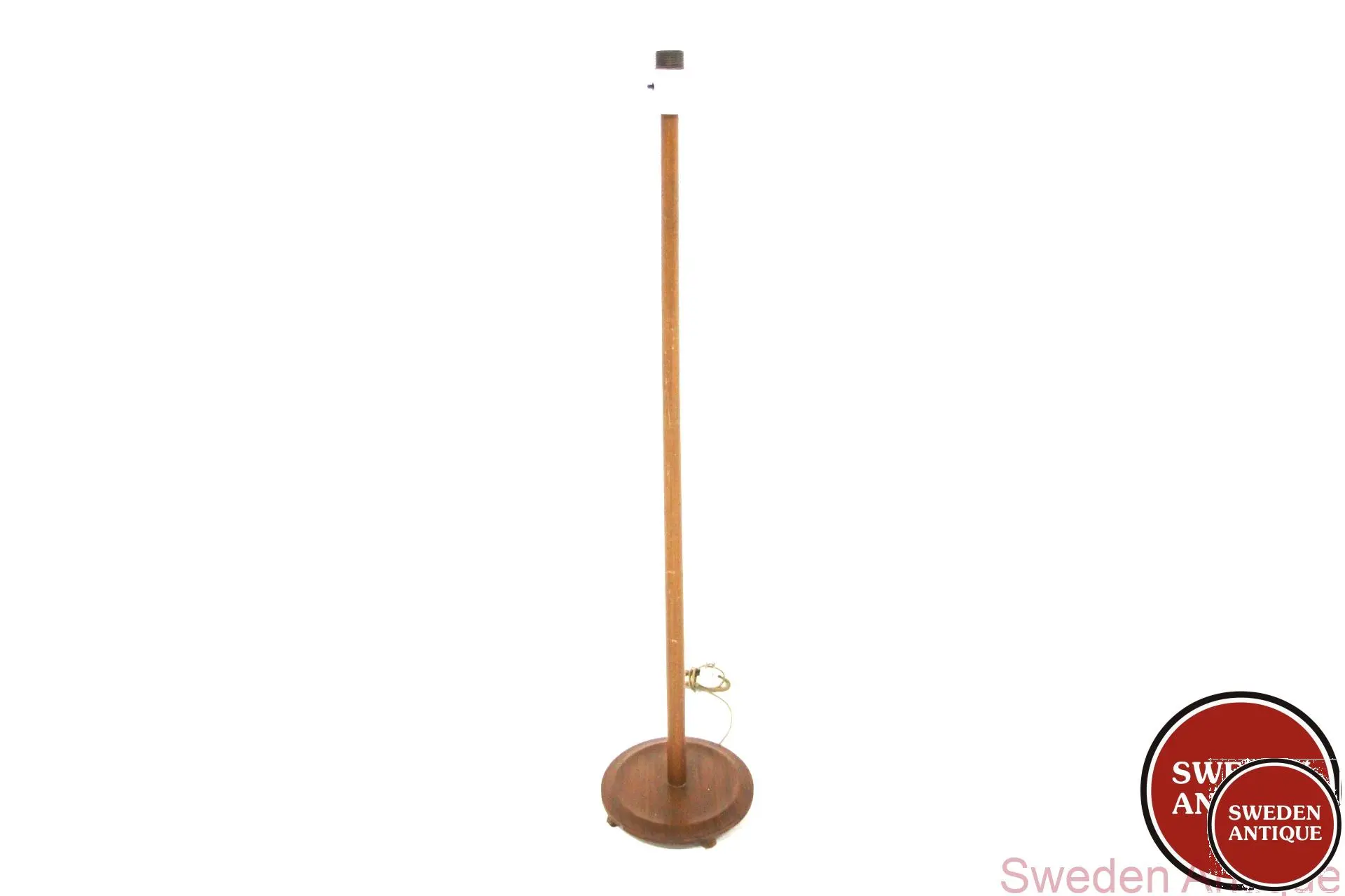 Floor lamp 1960s Swe. Teak