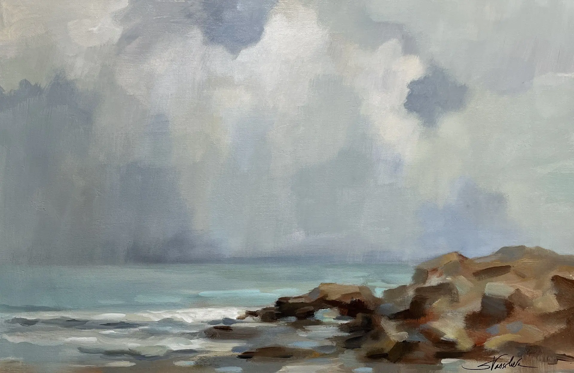 Morning at Stone Beach - silvia vassileva