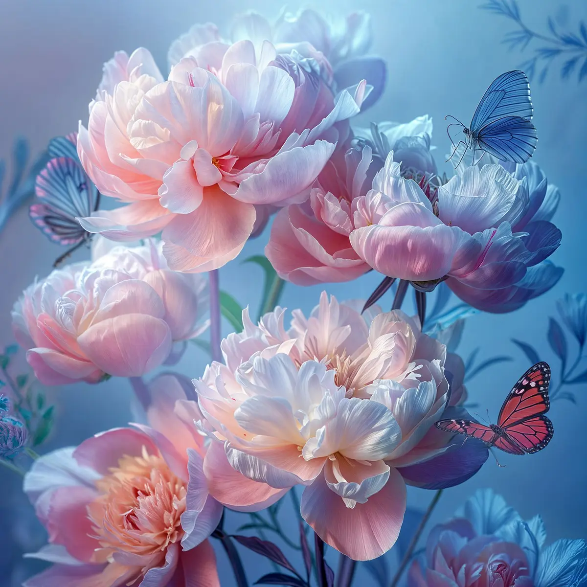 Butterfly Garden 15 - Michael Filonow