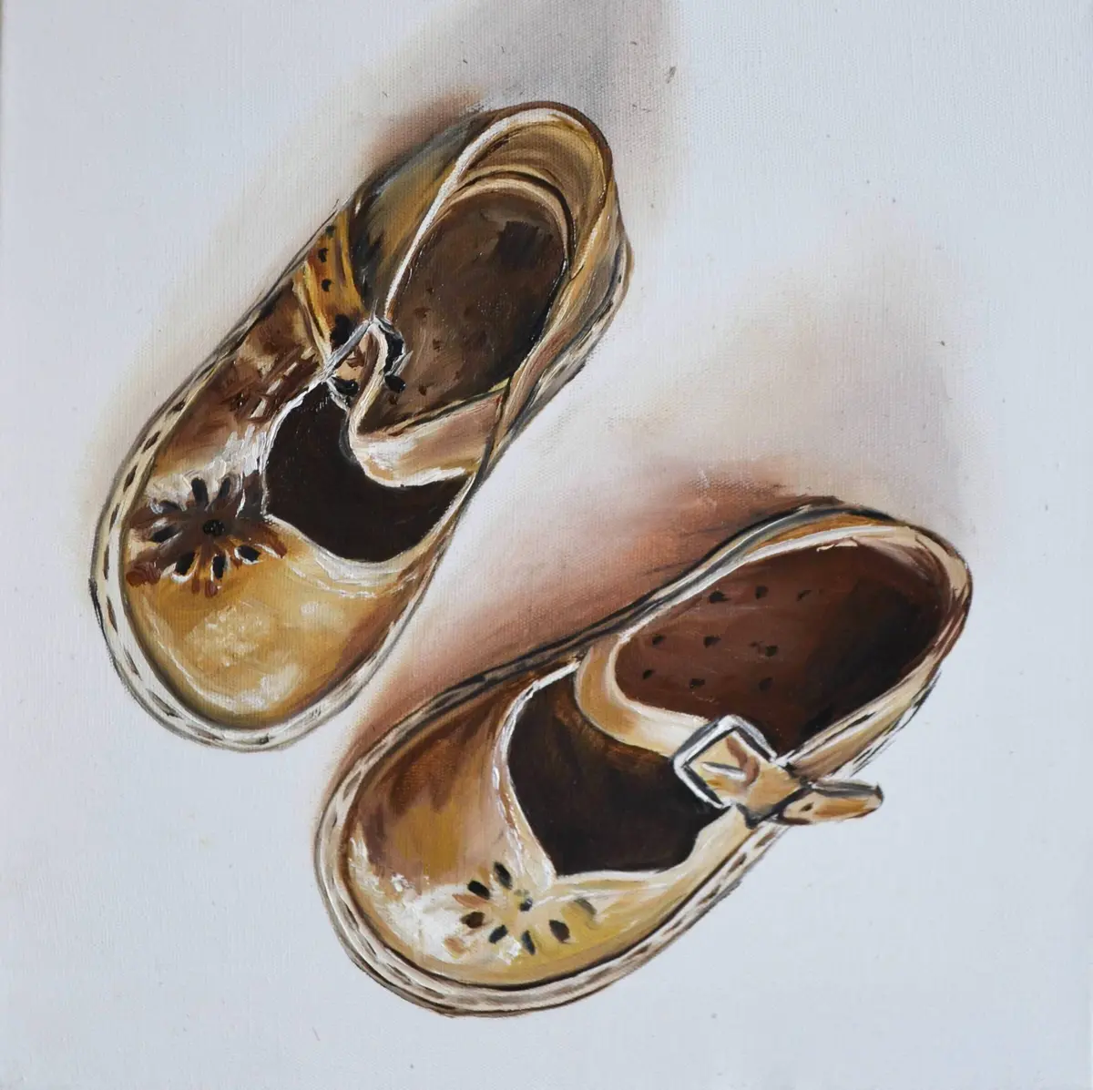 Sandals of my First Steps - Valeria Radzievska