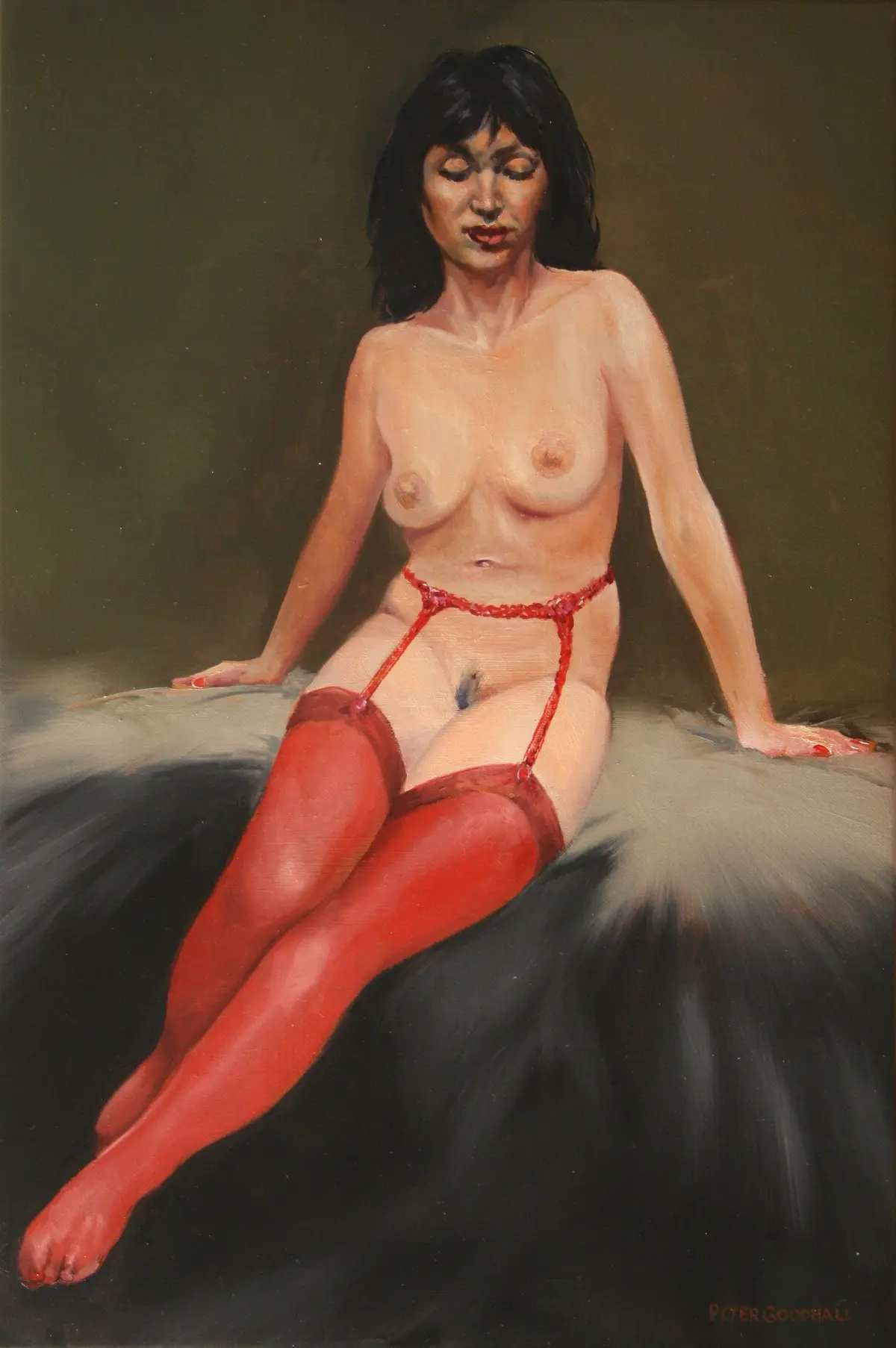LADY IN RED - PETER GOODHALL