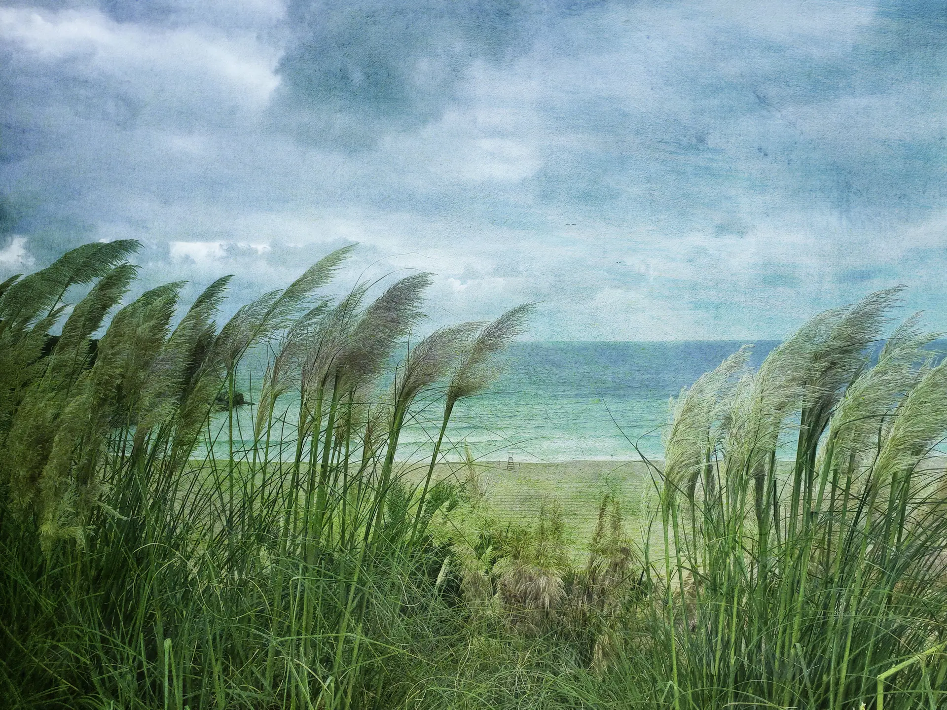 Blue sea in Miengo - Viet Ha Tran