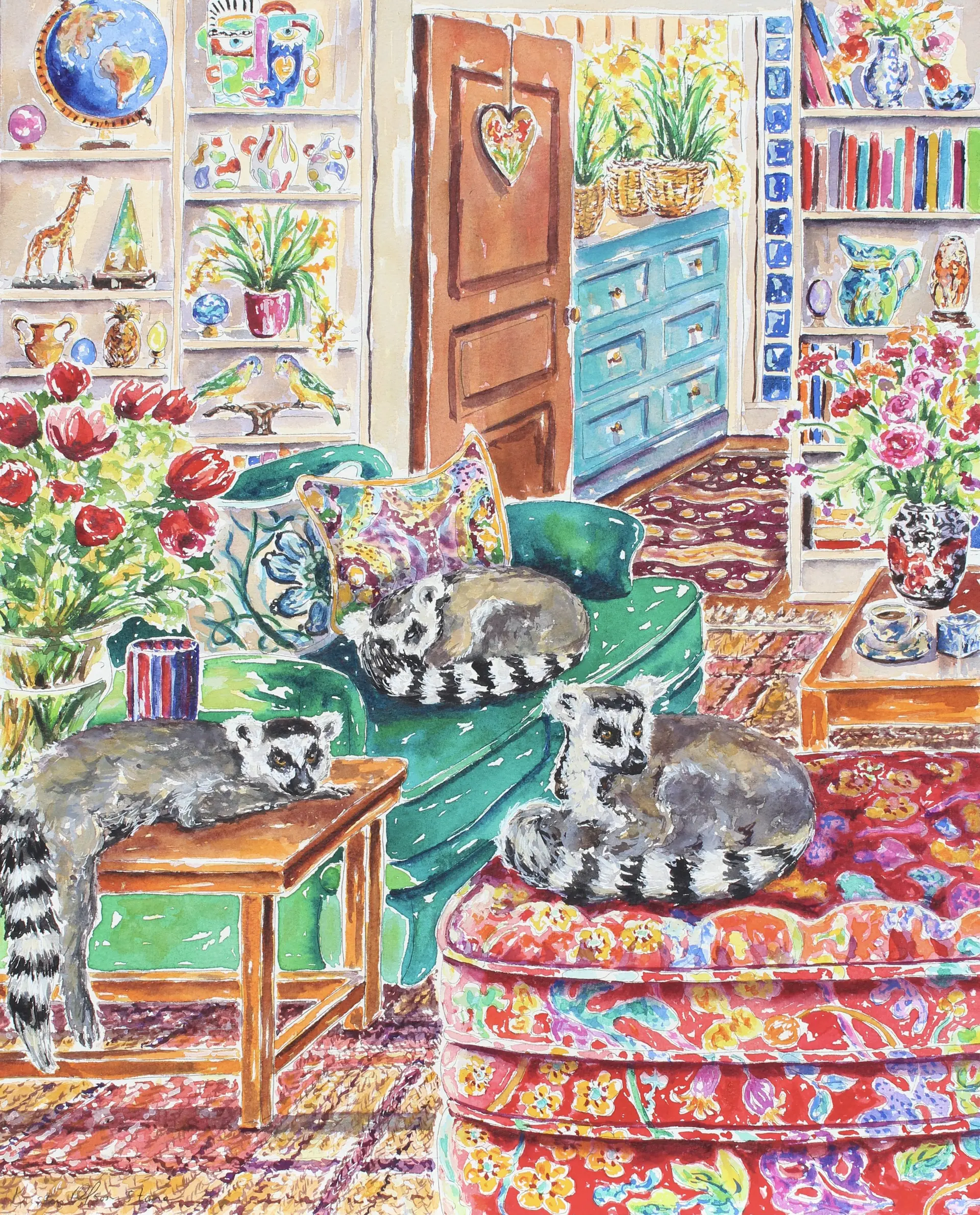 Lemur Me Alone - Kristen Olson Stone