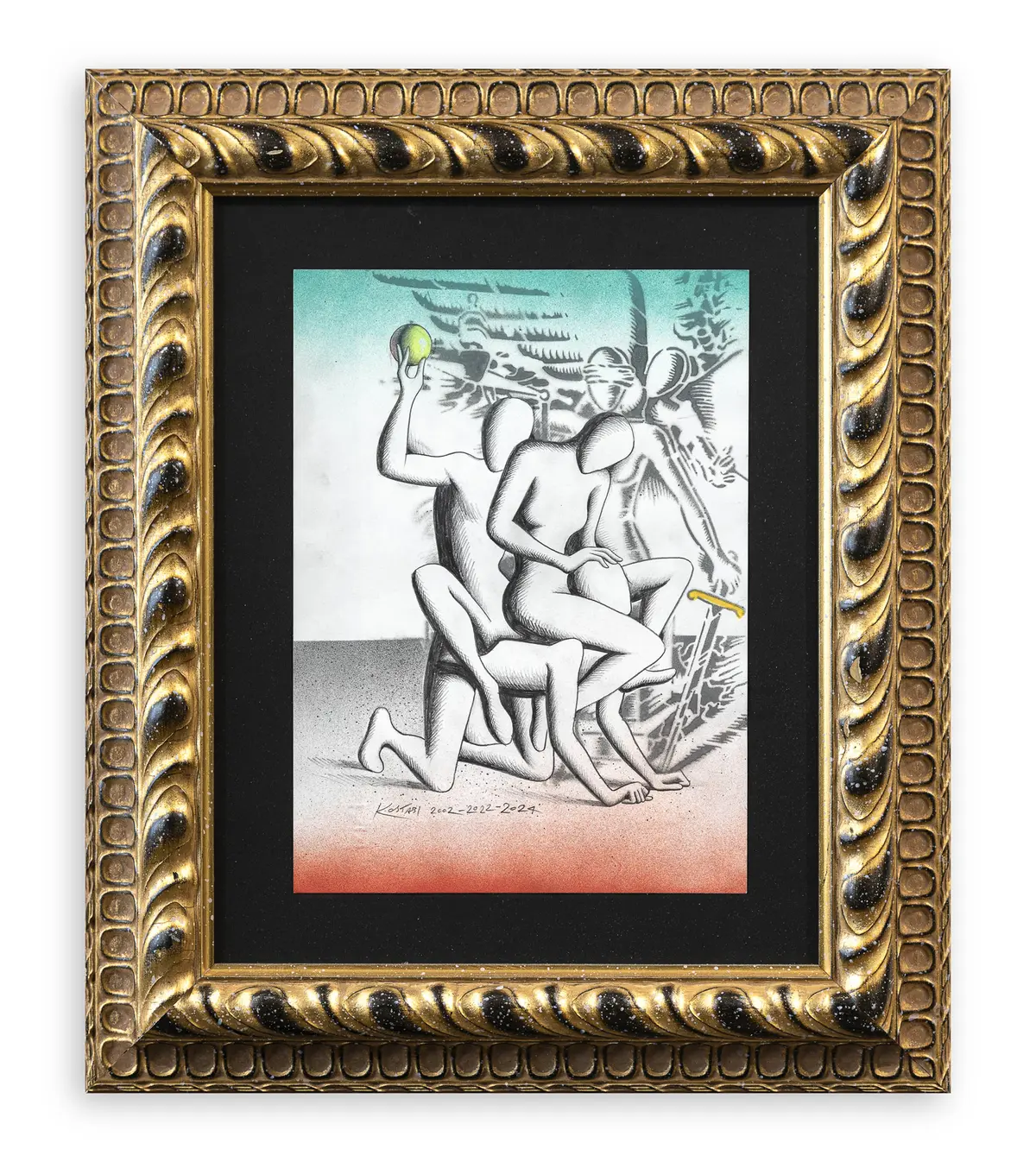 MARK KOSTABI (1960) - The means justice the end or whatever gets lis