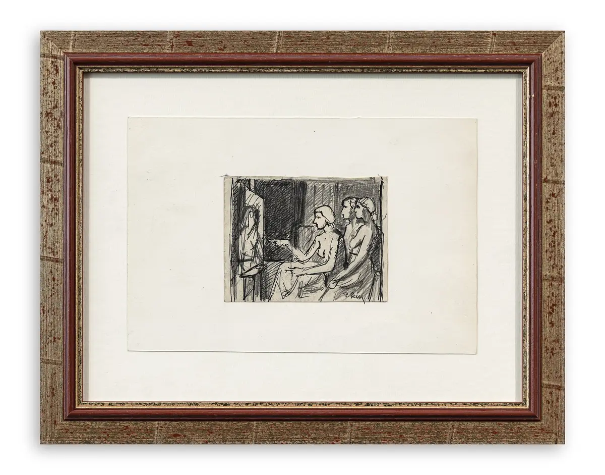 POMPEO BORRA (1898-1973) - Senza Titolo