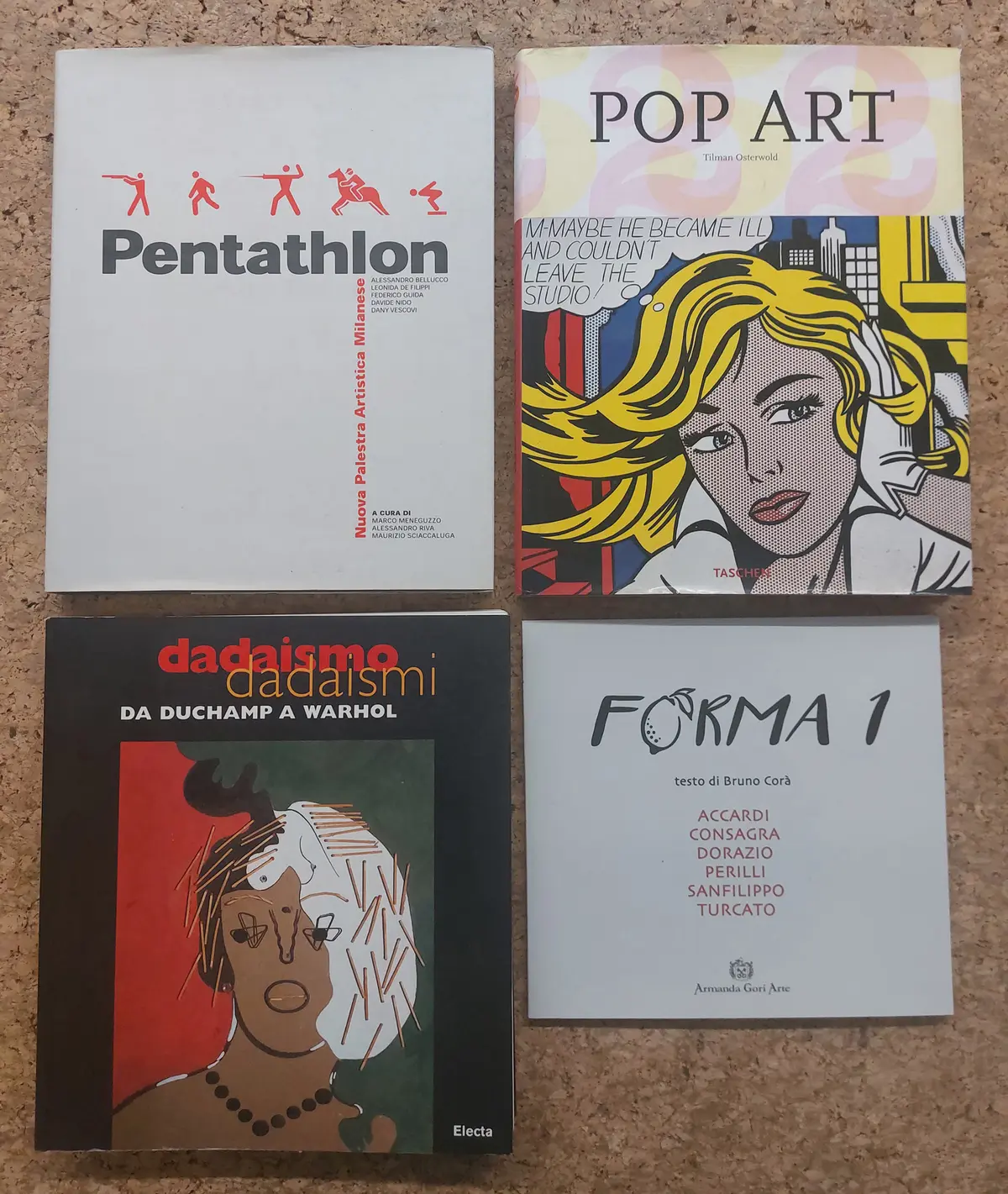COLLETTIVE DI ARTE DEL DOPOGUERRA - Lotto unico di 4 cataloghi