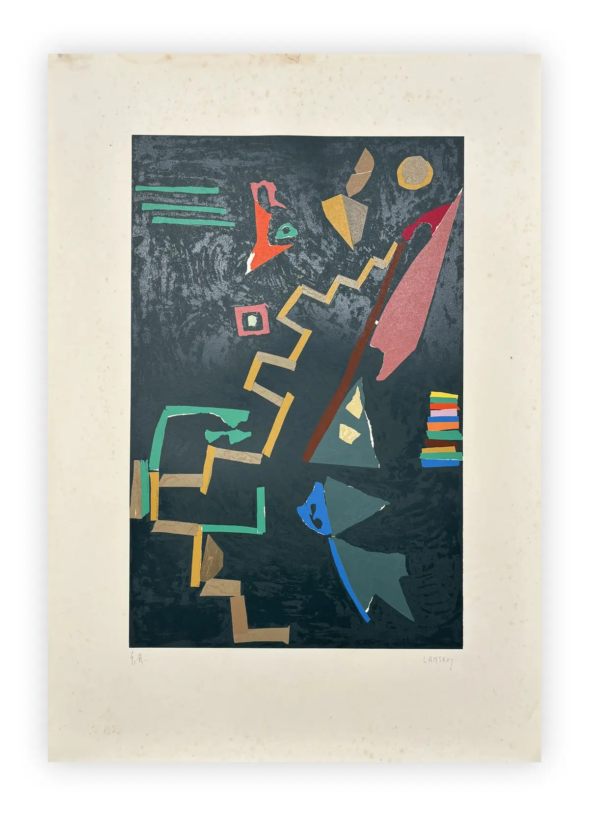 ANDRÉ LANSKOY (1902-1976) - Journal d'un fou
