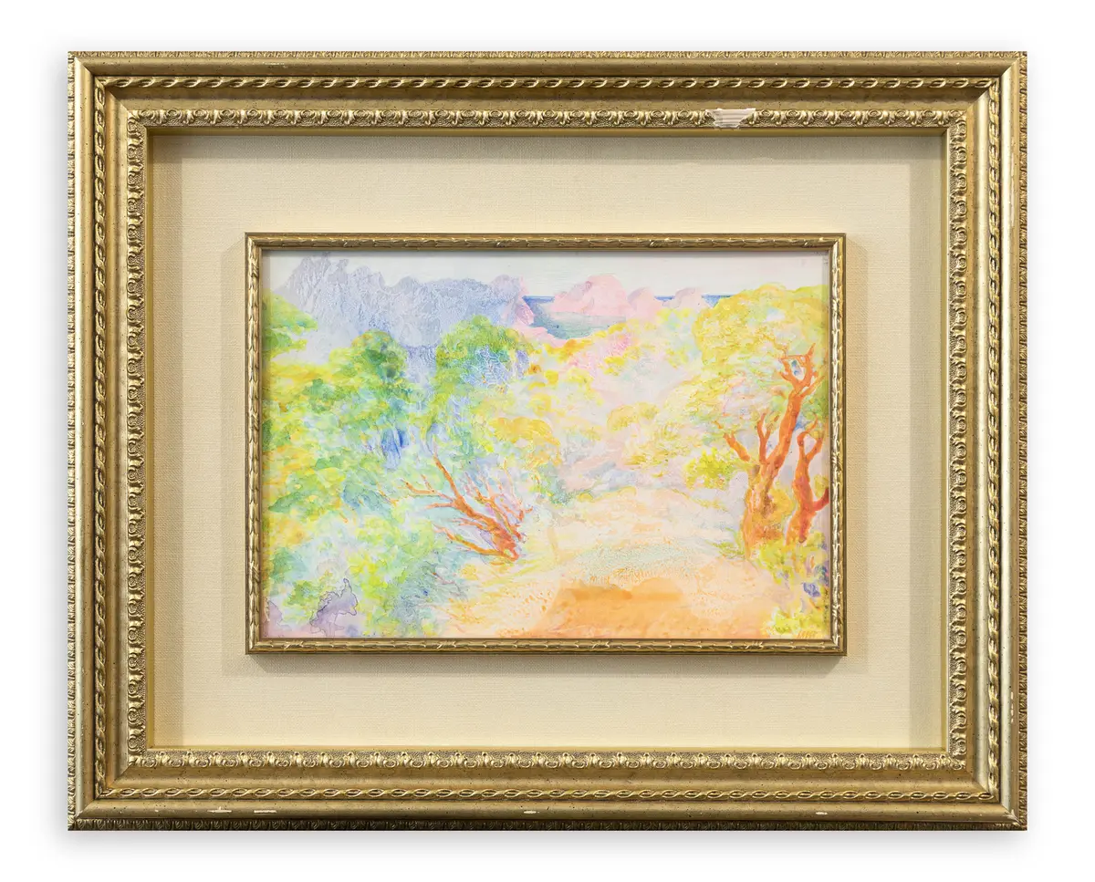 ALIGI SASSU (1912-2000) - El pinar, 1976