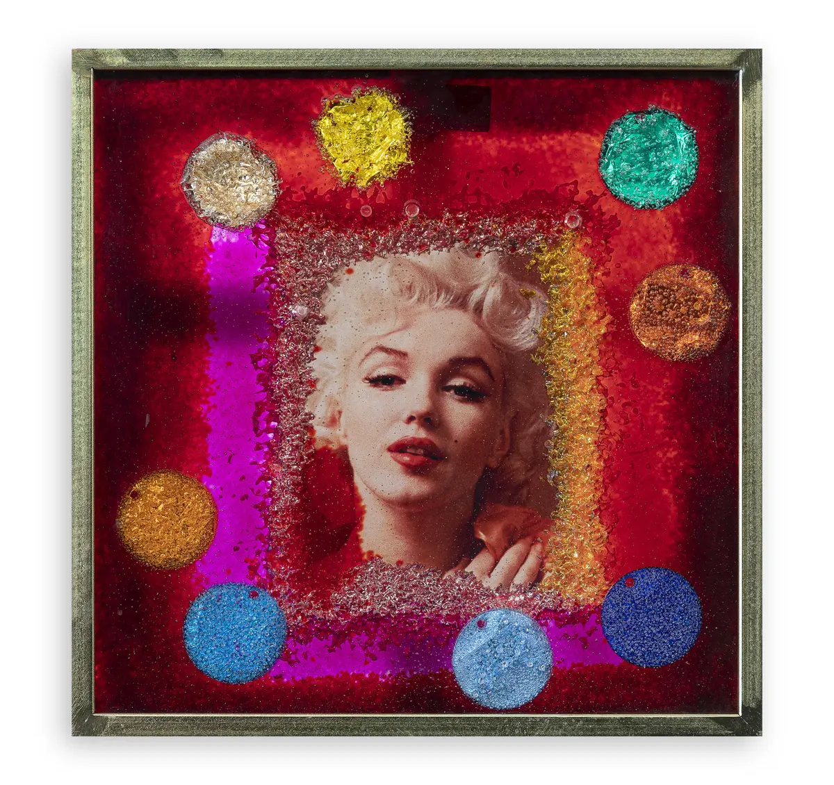 OMAR RONDA (1947) - Marilyn Iron Frozen, 2005