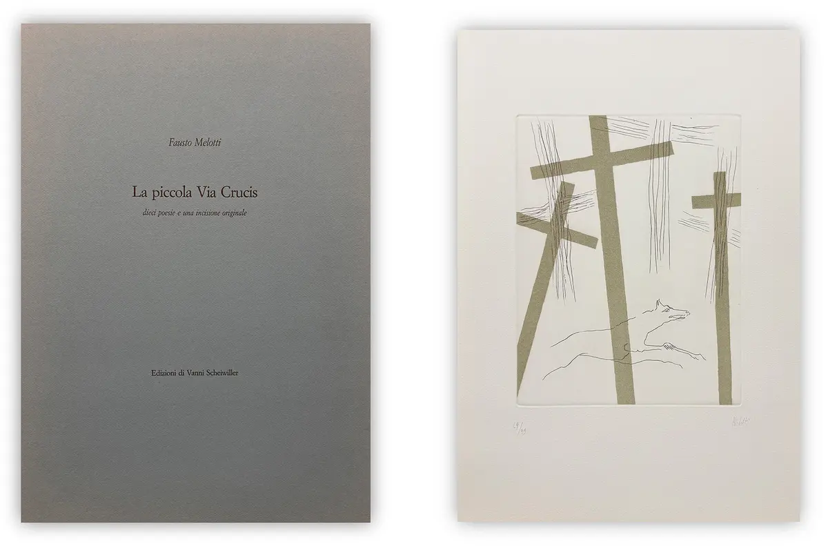 FAUSTO MELOTTI (1901-1986) - La piccola Via Crucis. Dieci poesie e