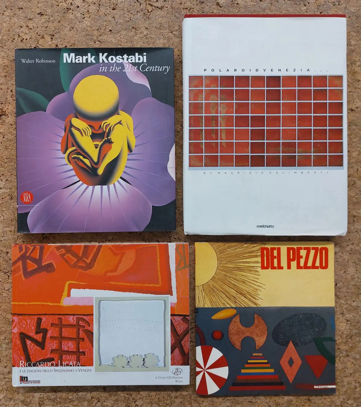 RICCARDO LICATA, LUCIO DEL PEZZO, MARK KOSTABI E MAURIZIO GALIMBERTI