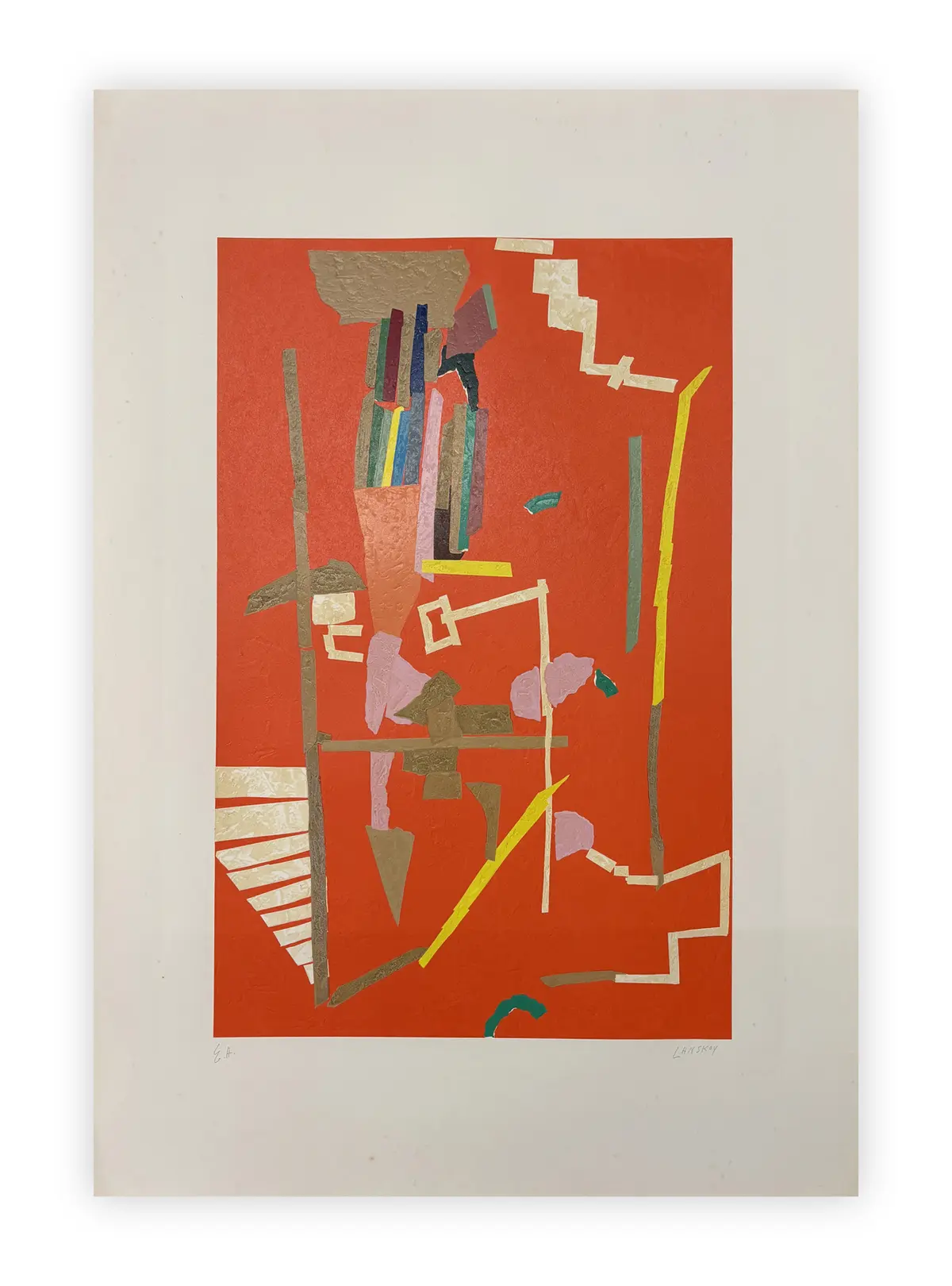 ANDRÉ LANSKOY (1902-1976) - Journal d'un fou