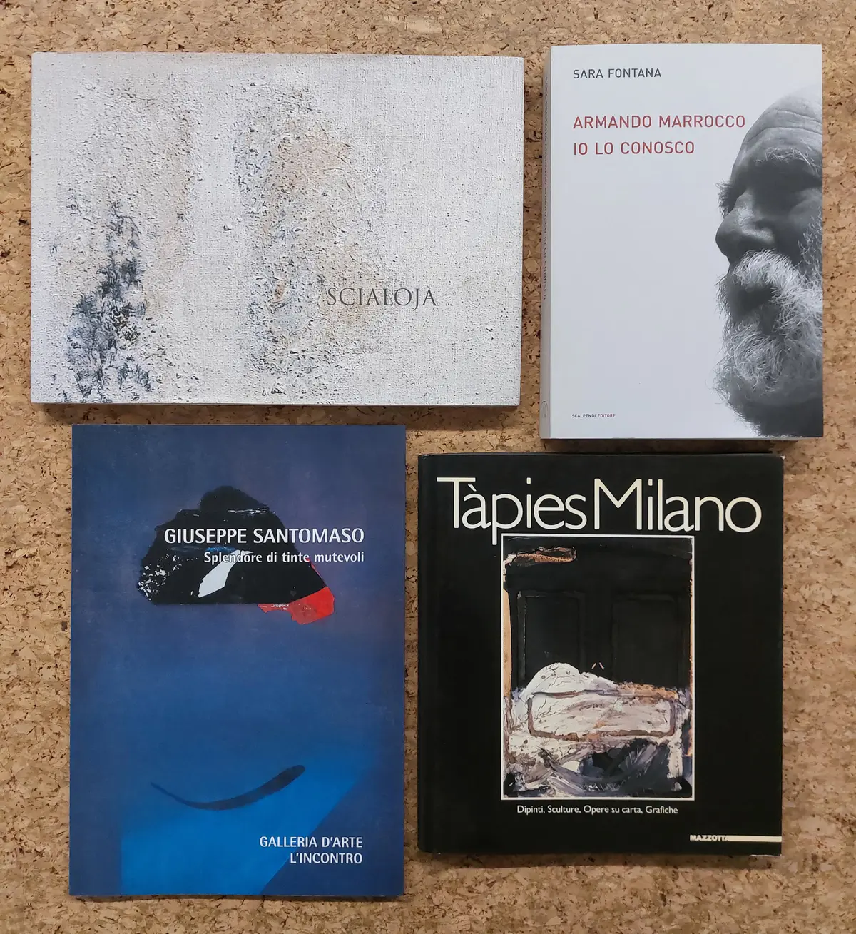 PITTURA ASTRATTA E INFORMALE - Lotto unico di 4 cataloghi