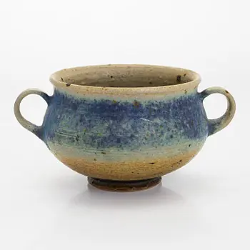 Francesca Mascitti-Lindh, A ceramic bowl, signed FML Arabia.