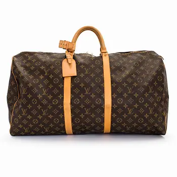 Louis Vuitton, a Monogram Canvas "Keepall 60" weekend bag.