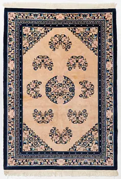 Rug, old Chinese, antique finish, approx. 250 x 175 cm.