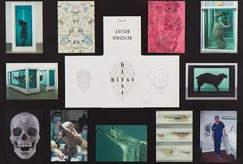 Damien Hirst, "Beyond Belief", 11 promotional cards in a signed folder.