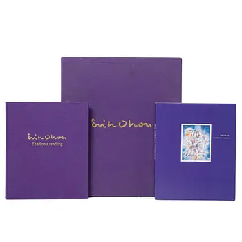 Erik Olson, 'En sökares vandring', folder with colour lithographs