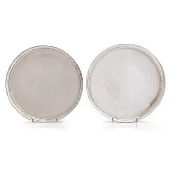 Tapio Wirkkala, A pair of silver dishes model TW 276, Kultakeskus