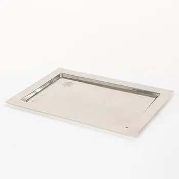 A 20th century sterling silver tray, mark of H.J. Wilm, Hamburg, Germany.