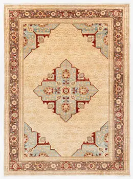 Oriental rug, probably Pakistan, approx. 337 x 247 cm.