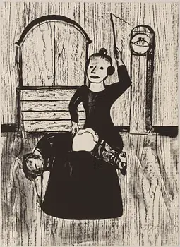Lena Cronqvist, Untitled, from the portfolio: "August Strindberg