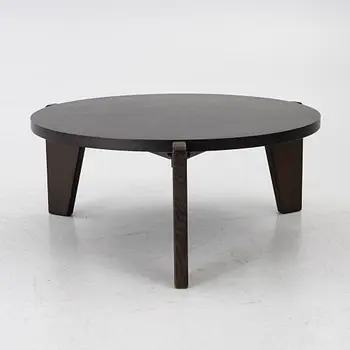 Jean Prouvé, Coffee table, 'Guéridon Bas, Vitra, 2000s.