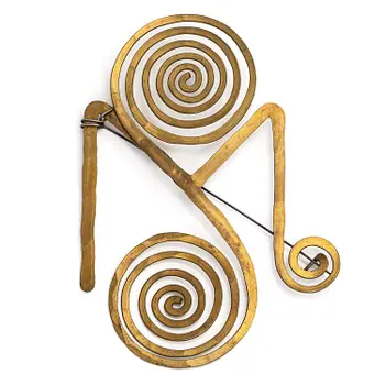 Alexander Calder, SM brooch, 1938.
