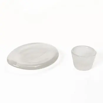 Tapio Wirkkala, Plate, “Lehti”, and bowl, Iittala.