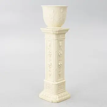 Gustavsberg, Pedestal with outer liner, 1897–98.