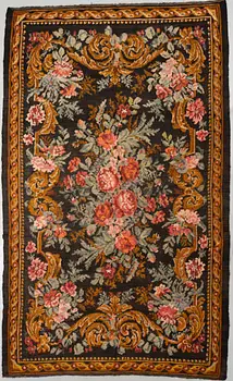 Rug, Bessarabian kilim, approx. 330 x 202 cm.