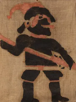 Wolf banner/Wolf patch, 18th century.