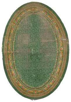 An antique Savonnerie carpet, Central Europe, circa 1900, c. 818 x 550 cm.