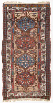 An antique Sarab rug , c. 205 x 105 cm.