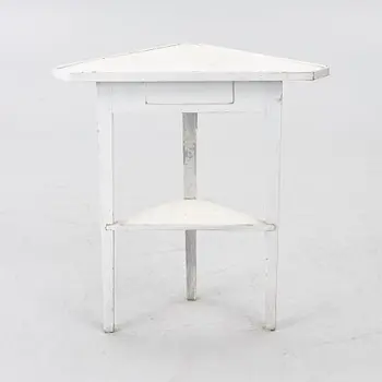 A corner table, 19th century.