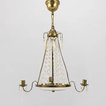 a20th century candle chandelier.