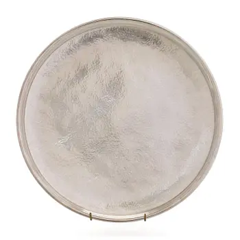 Tapio Wirkkala, A silver dish, model TW 275, Kultakeskus, Hämeenlinna, 1968.