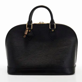 Louis Vuitton, an Epi Leather "Alma" bag.