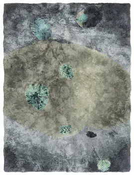 Denise Grünstein, a 'Lacus II' carpet, hand tufted, ca 300 x 226 cm