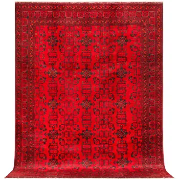 An Afghan Mamluk carpet, c. 285 x 205 cm.