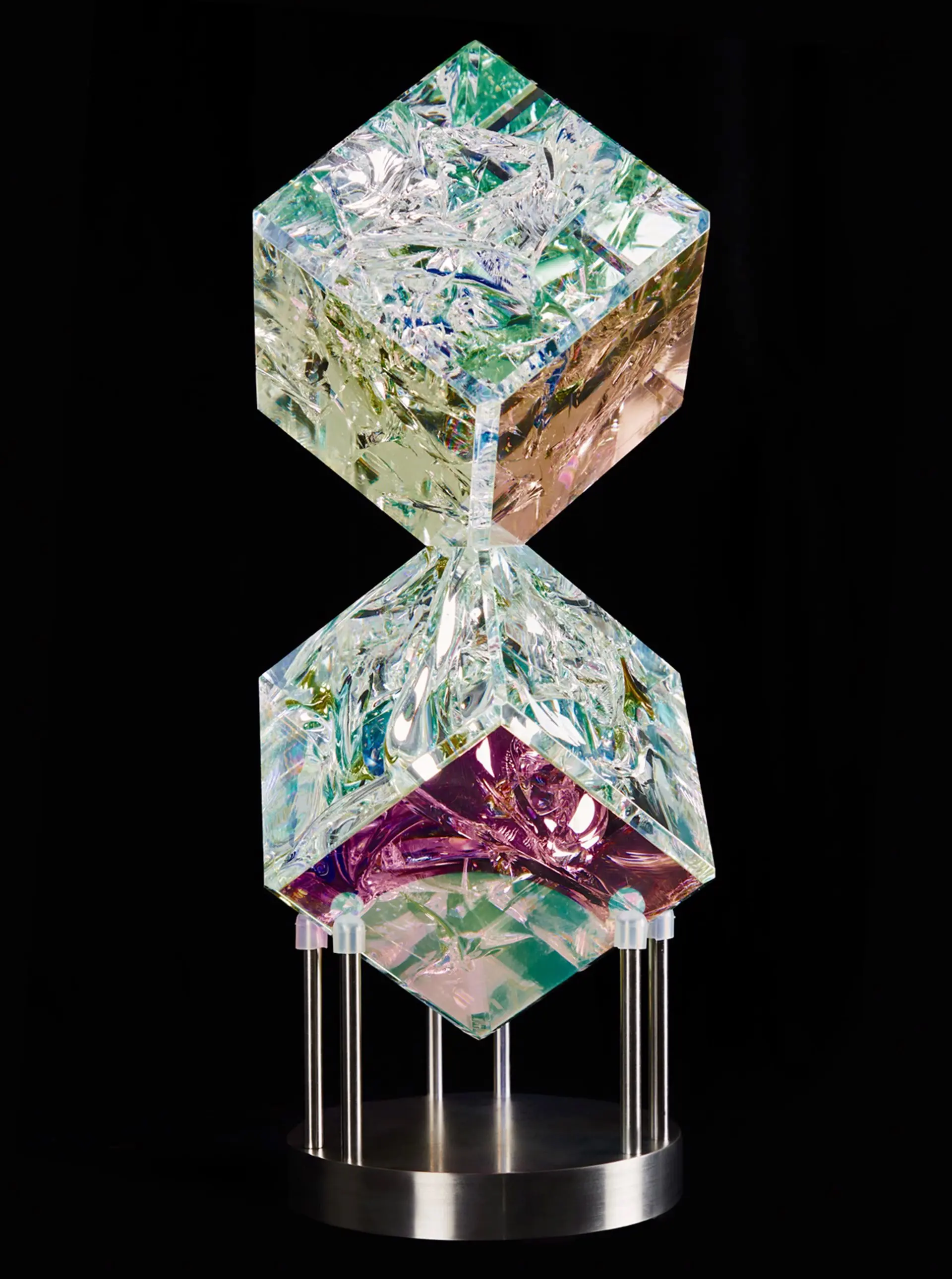 4" Double Cube - Tom Marosz