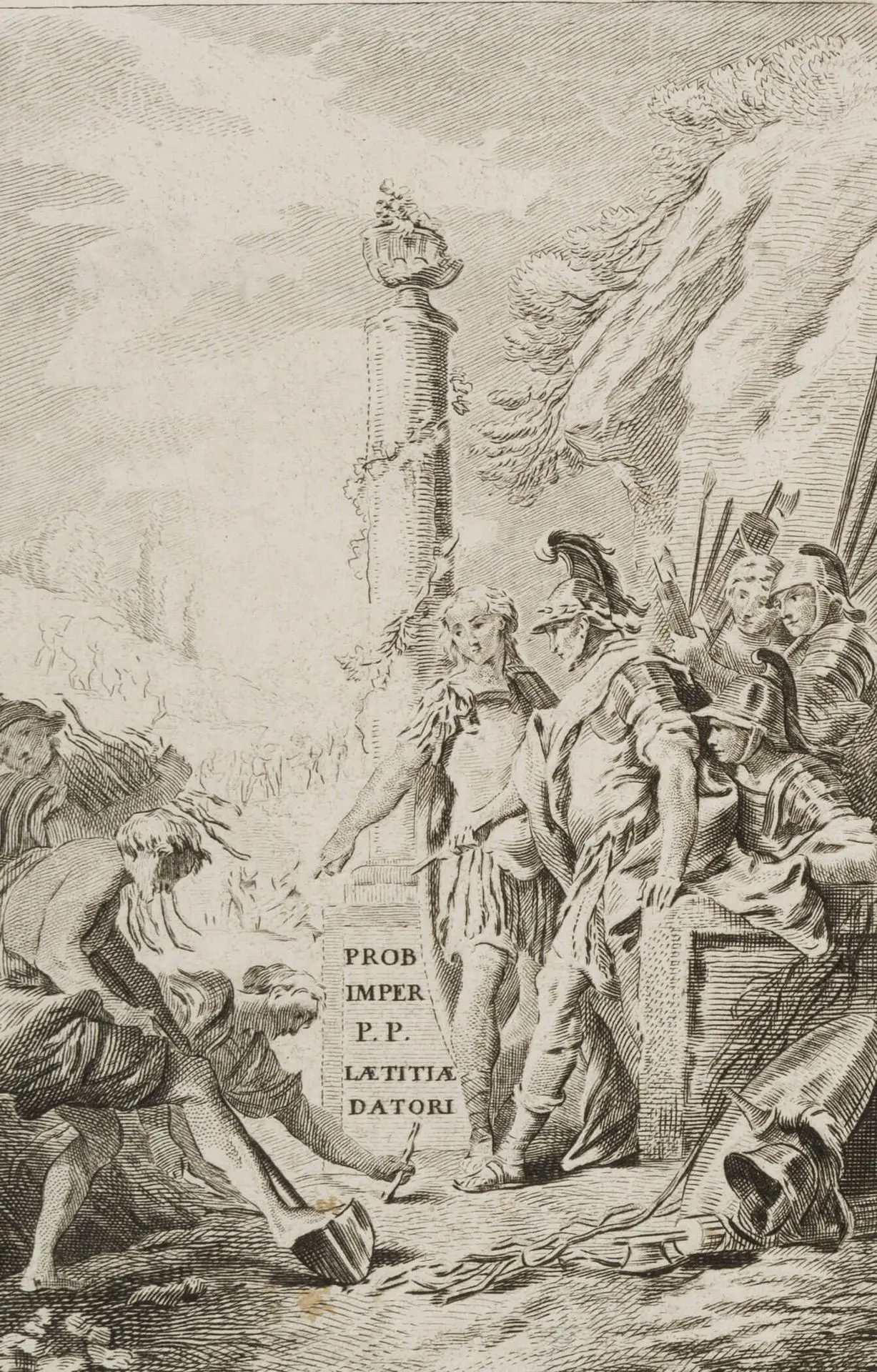 J. BAS (*1707) after BOUCHER (*1703), *The Vineyard Planted in the
