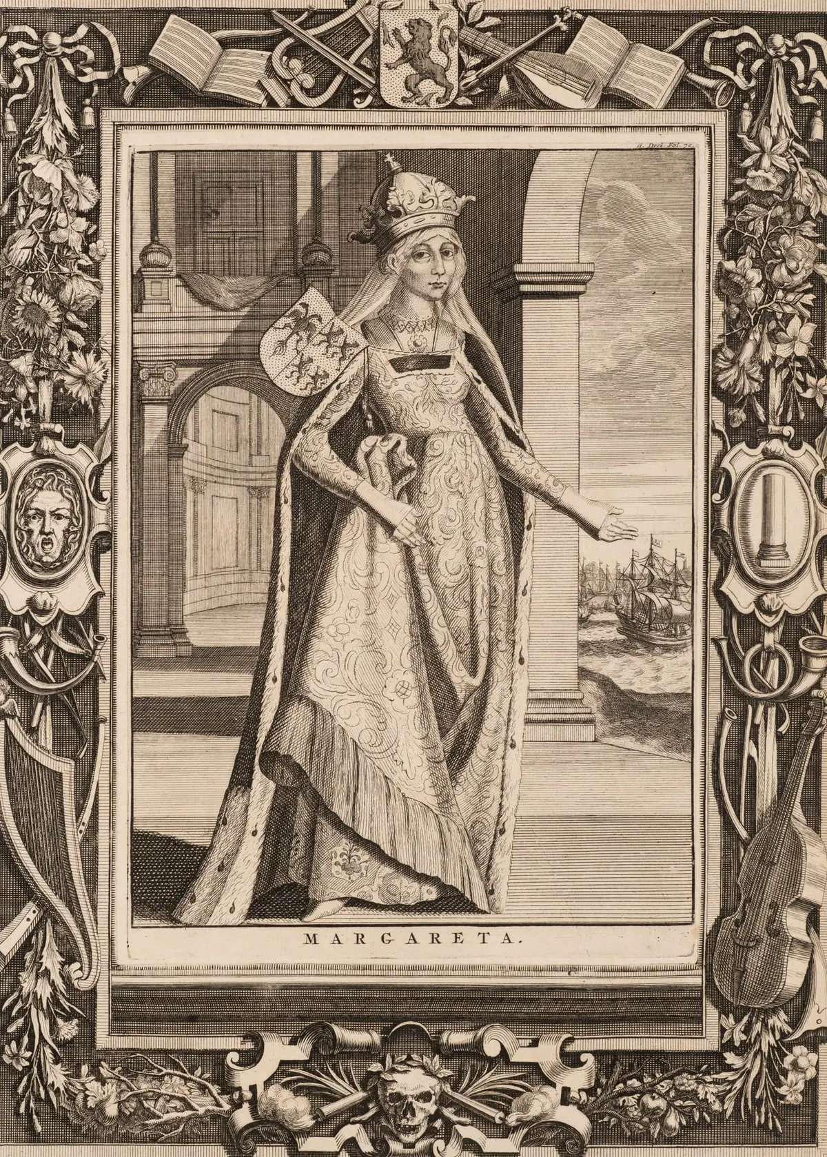 Unknown (18th), Margaret II, Countess of Holland and Hainaut, 1725