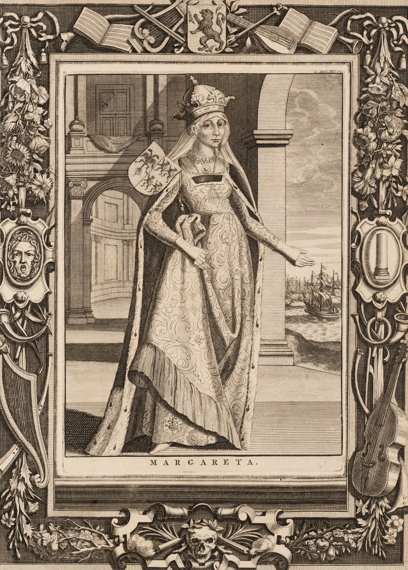Unknown (18th), Margaret II, Countess of Holland and Hainaut, 1725