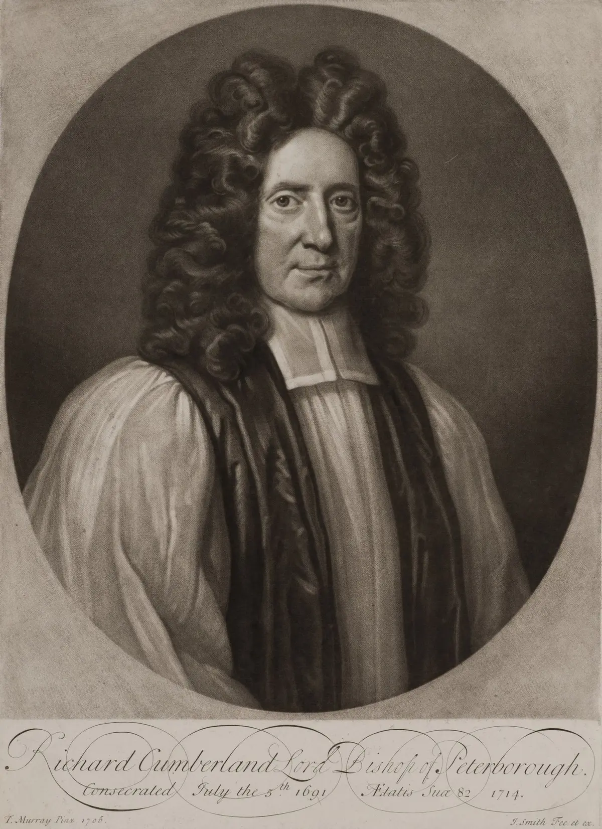 THE MEZZOTINT ARTIST (*1652) after MURRAY (*1663), Portrait of Richard