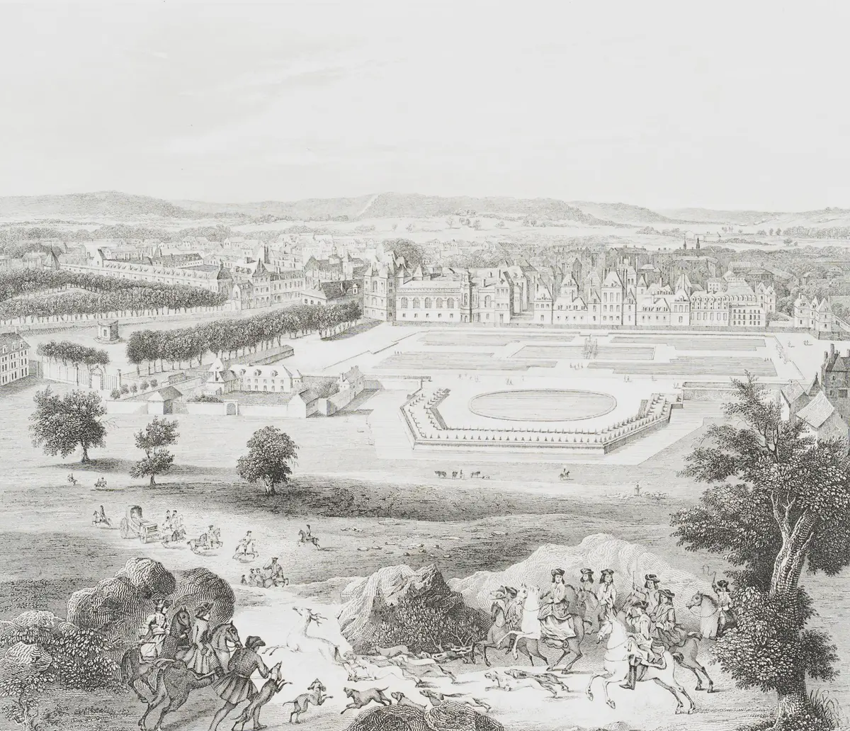 Schroeder (18th) after MARTIN (18th), Fontainebleau Castle, 1722