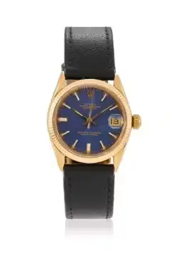 ROLEX, OYSTER PERPETUAL DATEJUST, REF. 6627, AN 18 CARAT GOLD MID-SIZE